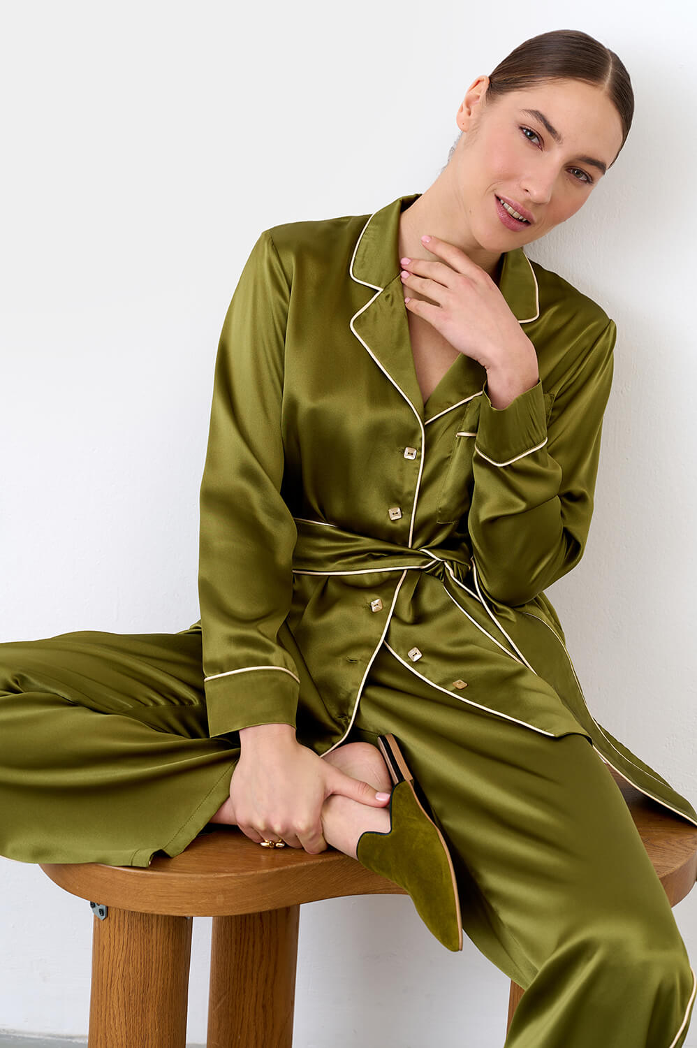 Пижама Oliviya silk из натурального шелка