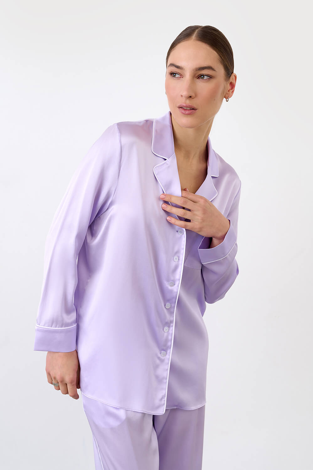 Пижама Lila silk из натурального шелка